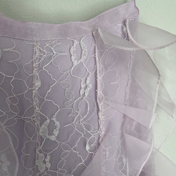 NWT Alice McCall Lilac Valerie Ruffle Lace Pants (Size 0) $350 - Picture 4 of 16